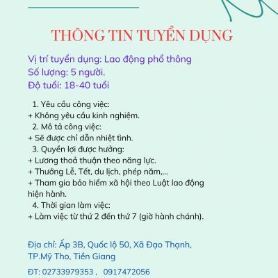 Lao động phổ thông