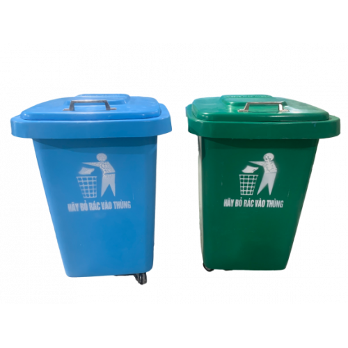 Thùng rác nhựa composite 60 lít